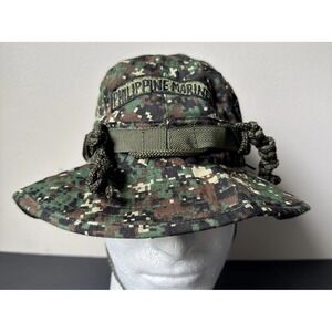 Vintage Philippine Marine Boonie Sun Hat Size Small
